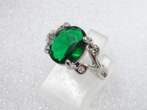 色石　指輪(12.5号)